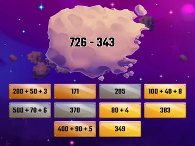 Subtracting 3 Digits With Regrouping