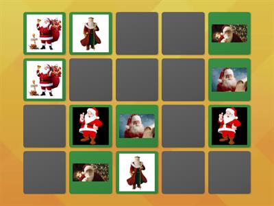 10 Santa Memory Game