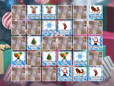 3. Christmas Memory Game
