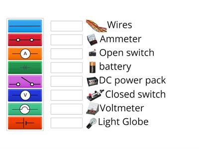 Electric circuit symbols