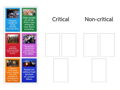 Critical Problem Sort