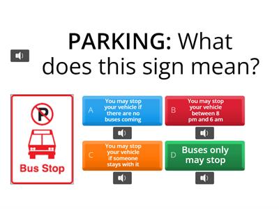 AA ROAD CODE TEST 17