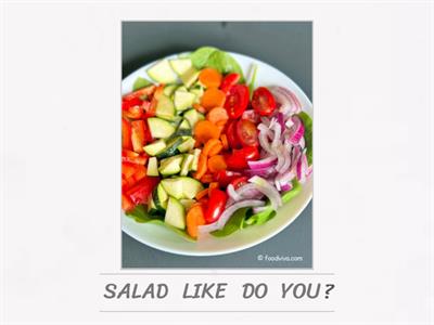 I LIKE.../I DON'T LIKE ...