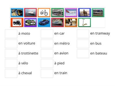 Year 9  Le Transport