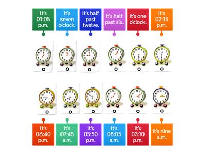  What's the time? / Который час?