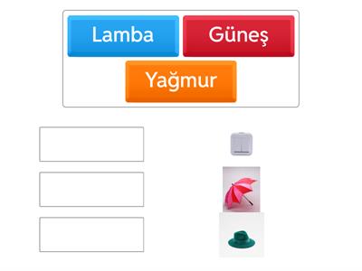 4-6 yaş  Nesne Eşleştirme