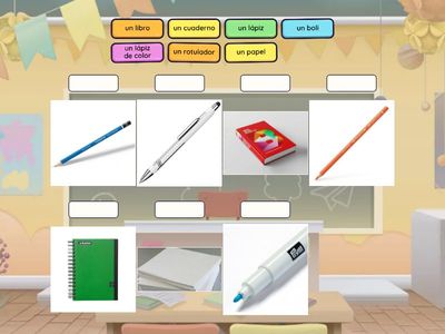 Material escolar en español