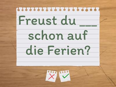 Pronomen (Personalpronomen, Reflexivpronomen, Possessivpronomen) - gemischte Übung
