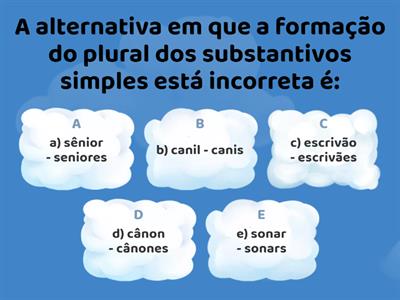 Exercícios sobre Tipos de Substantivos 4º , 5º E 6º ANOS