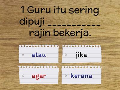 KATA HUBUNG