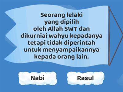 Pengertian Nabi dan Rasul