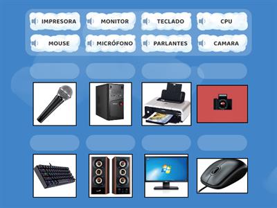 RELACIONAR CADA IMÁGEN CON SU NOMBRE 