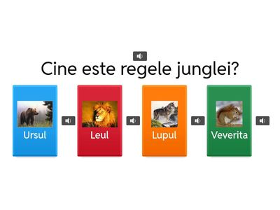 Animalele salbatrice