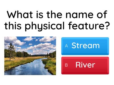 ks1 Physical Features Quiz