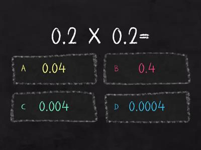 小數乘法