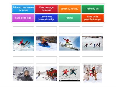 Gr.4 Les activités d'hiver