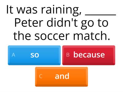 U3 - Cause and effect