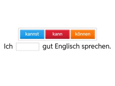 DaZ A1 L7 Modalverb KÖNNEN