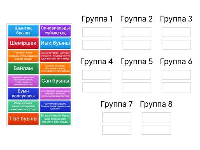 Буын құрылысы анықтамасы.
