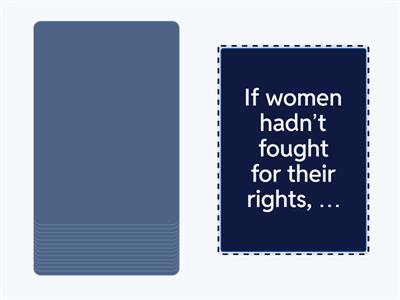 Third conditional - general knowledge