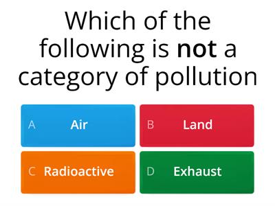 Pollution Recap