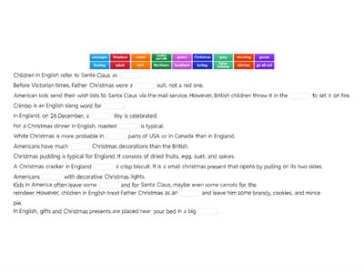 Christmas in the US and the UK