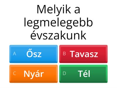 Évszakok