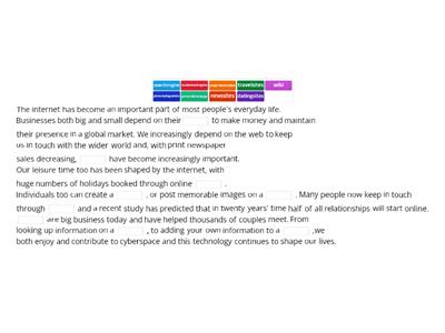 SpeakOut Interm. Unit 8. Vocabulary