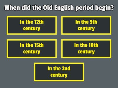 The History of the English Language and the Formation of the English State