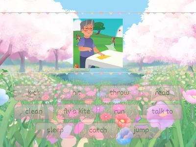 Kid's Box 2 Unit 5 - action verbs