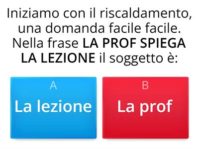 Copy QUIZ DI GRAMMATICA - SINTASSI 