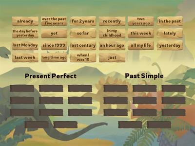 Present Perfect vs Past Simple time expressions