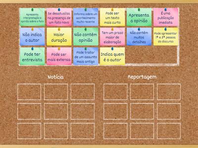 DIFERENÇA ENTRE NOTÍCIA E REPORTAGEM