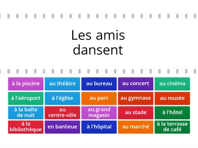 FREN102 verbs and places