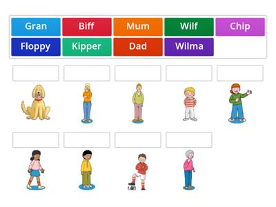 Oxford Reading Tree Characters