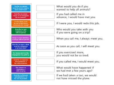 Conditionals (all types)