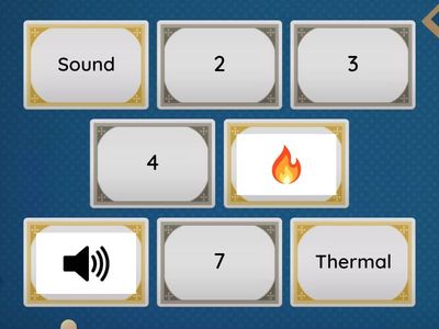 Matching Forms of Energy