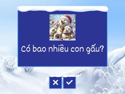 ĐẾM SỐ LƯỢNG GIÁNG SINH