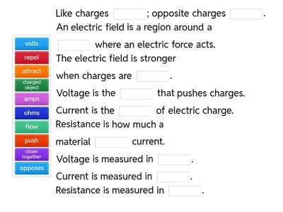Physical Science (Electricity & Circuits)
