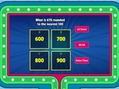 Rounding Numbers  - nearest 100