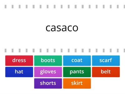 Clothes Vocabulary