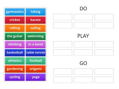 NTE 7 Unit 1 (hobbies and free time activities)