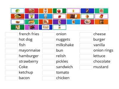 Edmark Fast Food Words 1-25