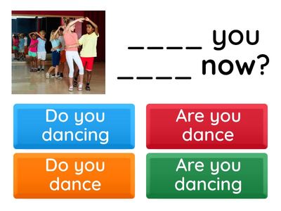Present Simple vs Present Continuous 