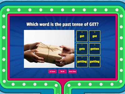 Irregular Past Tense Verbs 