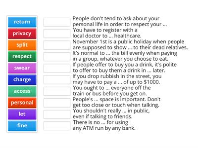 Privatbank Roadmap Iteration 3 Lesson 7 Vocabulary Introduction