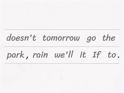 First and Second Conditional