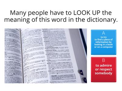 Solutions Inter - 1E Phrasal verbs