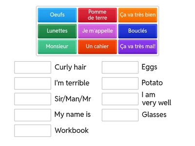 French Spelling Bee Practice Year 3 