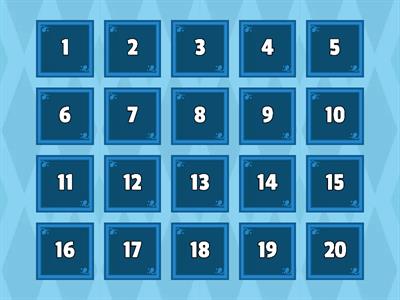 Matching numbers 50-100